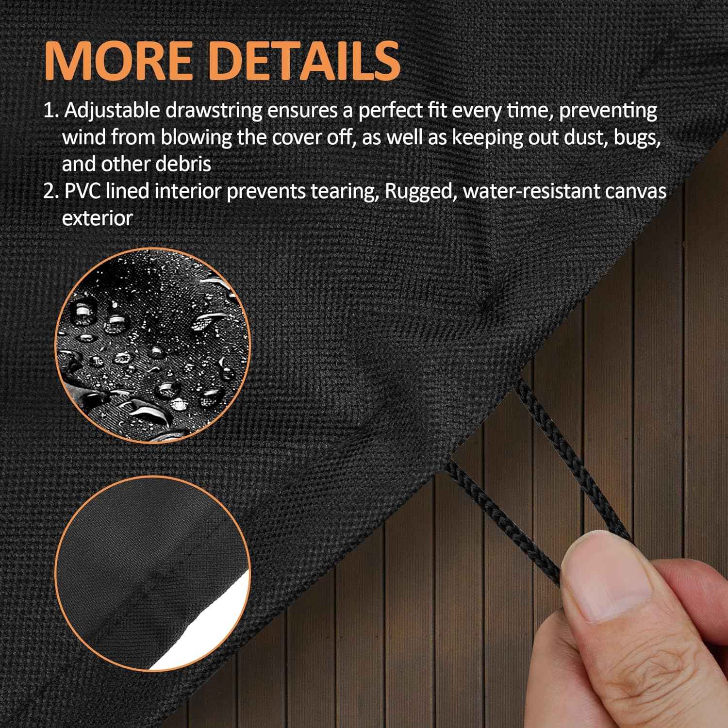 Tabletop Grill Cover for Pit Boss 75275, PB336GS, PB100P1, for Cuisinart CGG-306, 24 x 18x 13 Table Top 2-Burner Portable Grill Cover, Heavy Duty Outdoor Waterproof Tabletop GriddleCover
