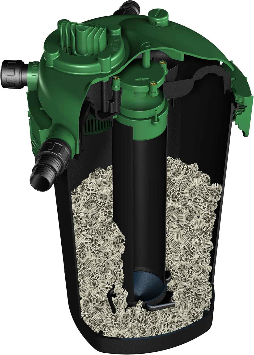TetraPond Bio-Active Pressure Filter, For Ponds Up to 2500 Gallons