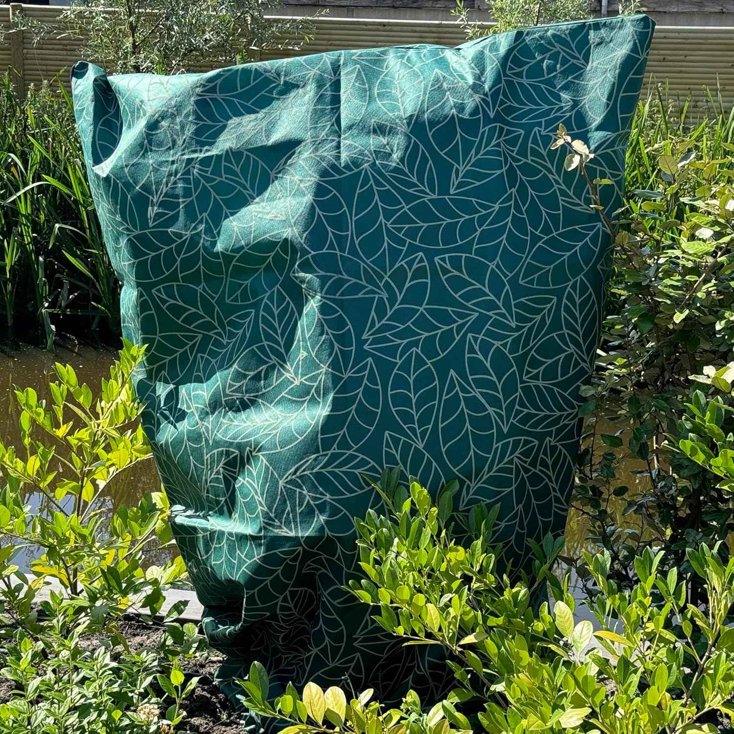 Plant Covers Freeze Protection 47"x71" in 2 Pack | Green Winter Frost Blankets for Outdoor Plants | Reusable Garden Cover Bags with Zipper Drawstring | Cold Weather Shrub Protection Cloth
