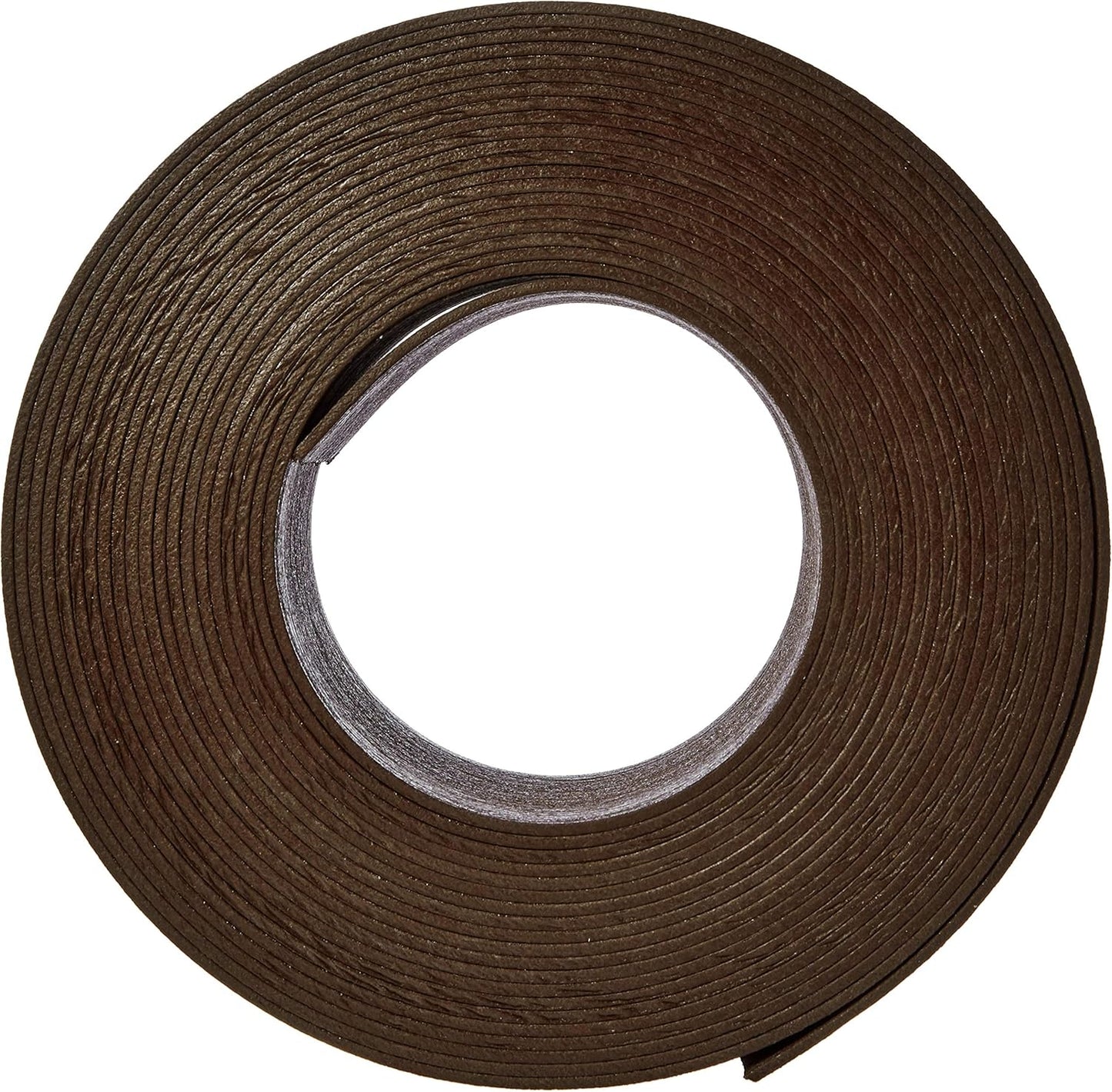 Amazon Basics Flexible Landscape Edging Coil for Garden Border, Flower Beds, Lawn and Pathways, 5 inch x 40ft, Brown, 10 Stakes