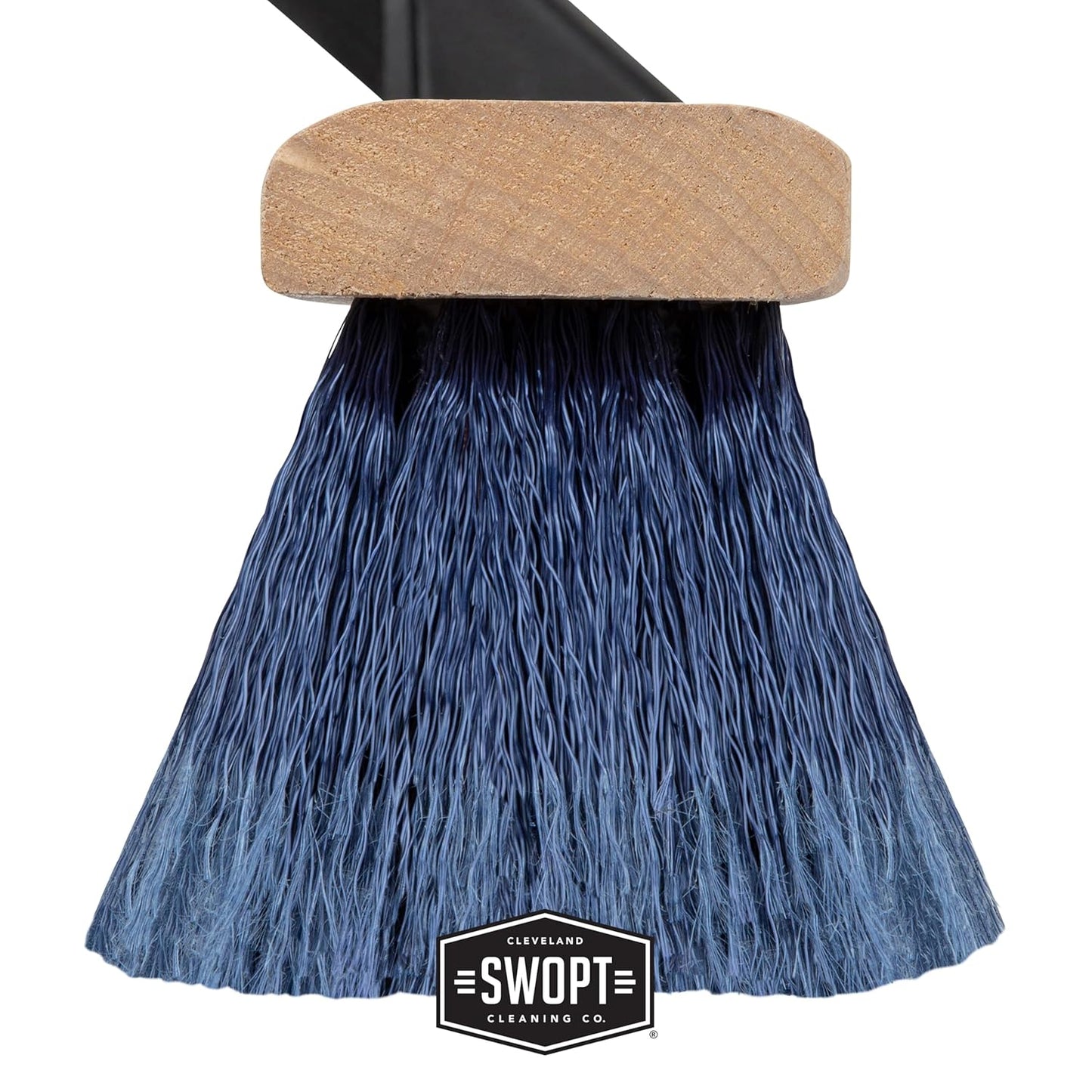 SWOPT 18” Premium Multi-Surface Push Broom Cleaning Head — Indoor and Outdoor Push Broom — Interchangeable with All SWOPT Cleaning Products for More Efficient Cleaning and Storage