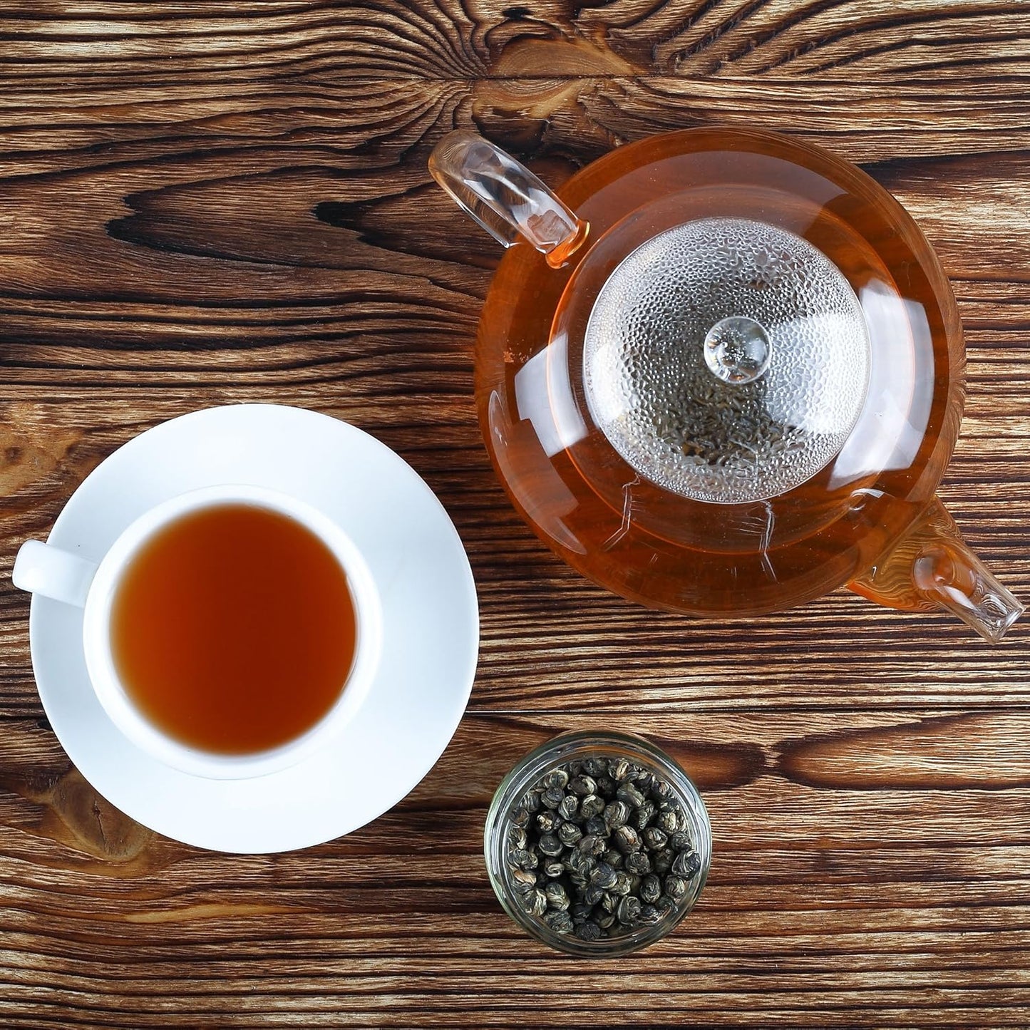 Tealyra - Imperial Jasmine Dragon Pearls - Loose Leaf Green Tea