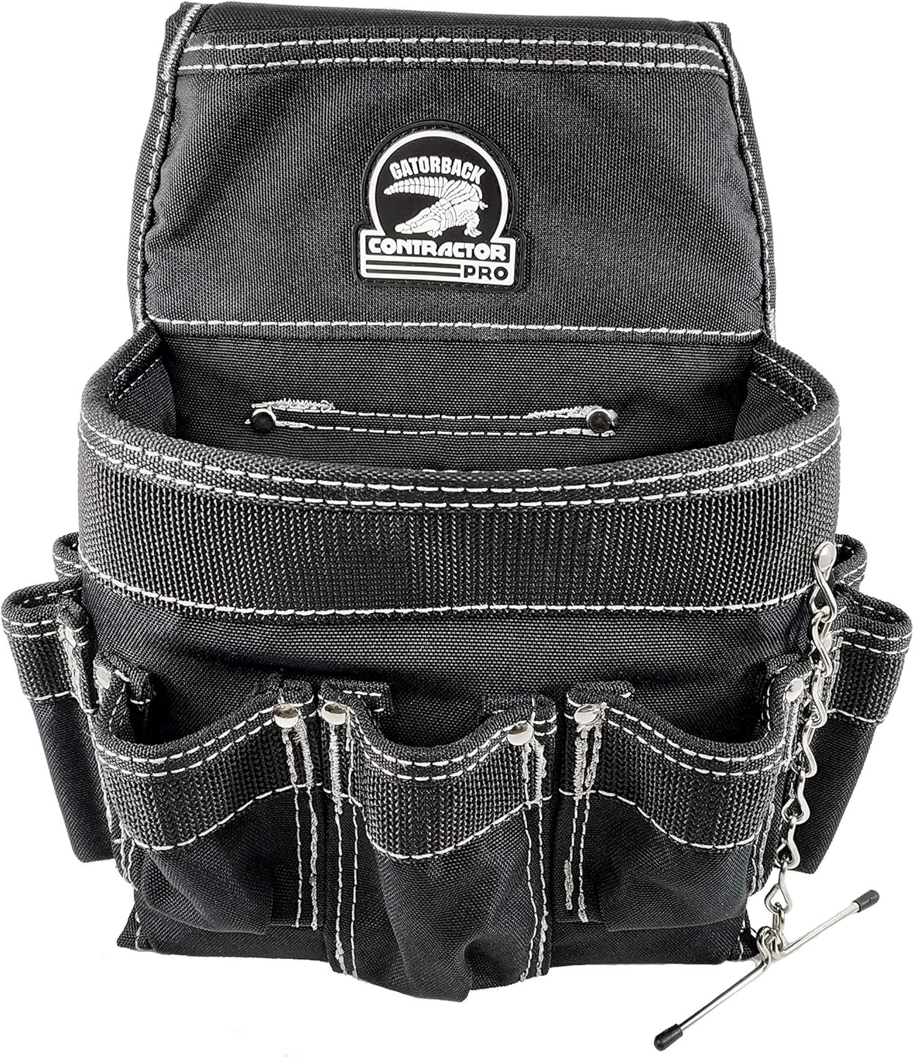 B240 Electrician's Combo with Pro-Comfort Back Support Belt. Heavy Duty Ventilated Work Belt (XX-Large 47-52 inches)