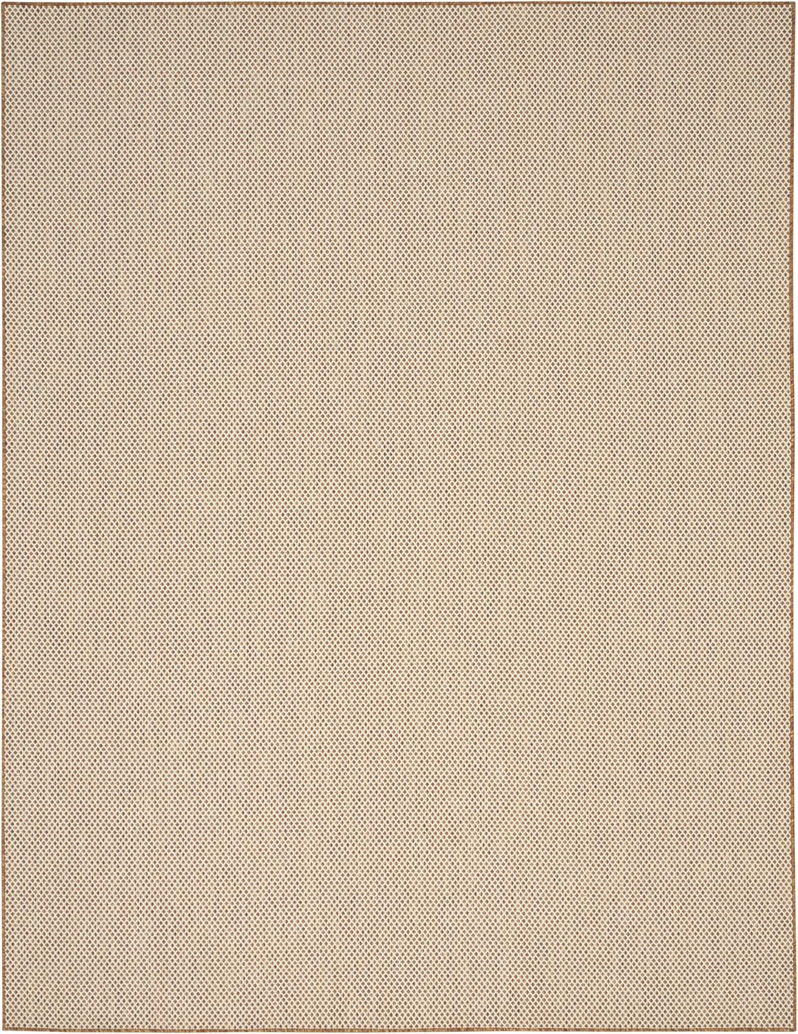 Nourison Home Courtyard Jute Ivory 10' x 14' Area Rug - Easy Clean, Non Shedding, Bed Room, Living Room, Dining Room, Kitchen (10' x14')