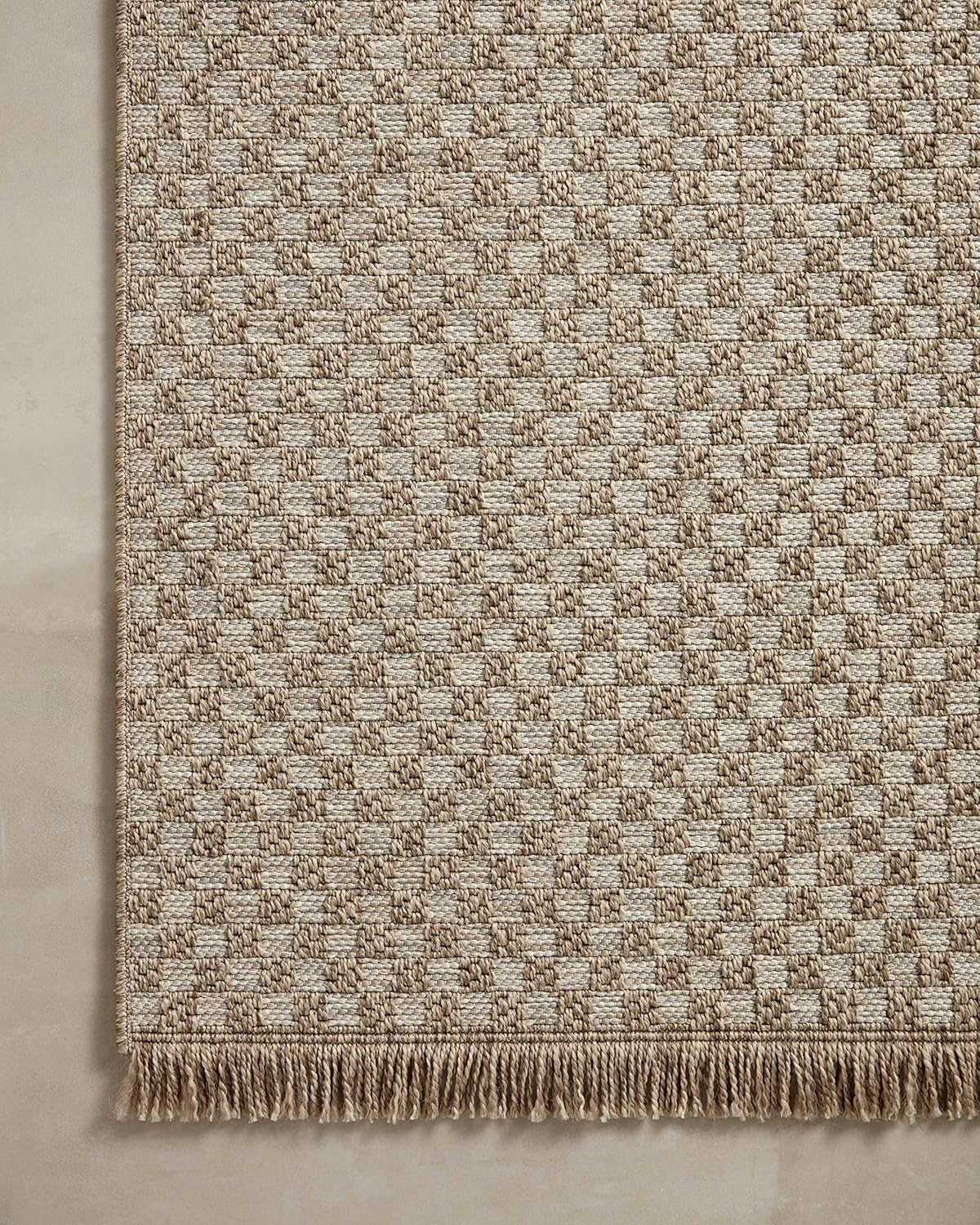 Loloi Dawn Collection Indoor/Outdoor DAW-02 Tan 2'-3" x 10'-0" Runner Rug