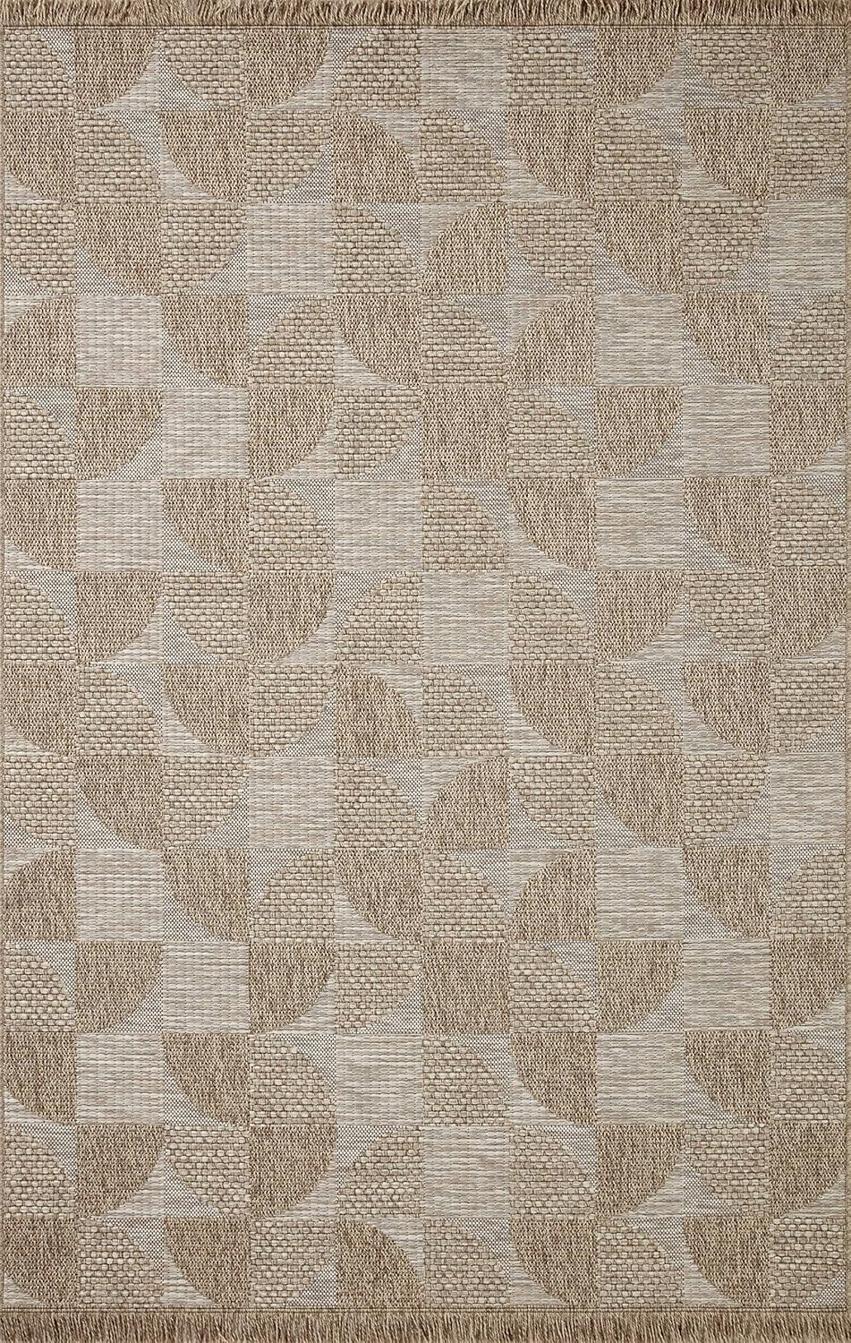 Loloi Dawn Collection Indoor/Outdoor DAW-08 Beige 11'-4" x 15' Area Rug
