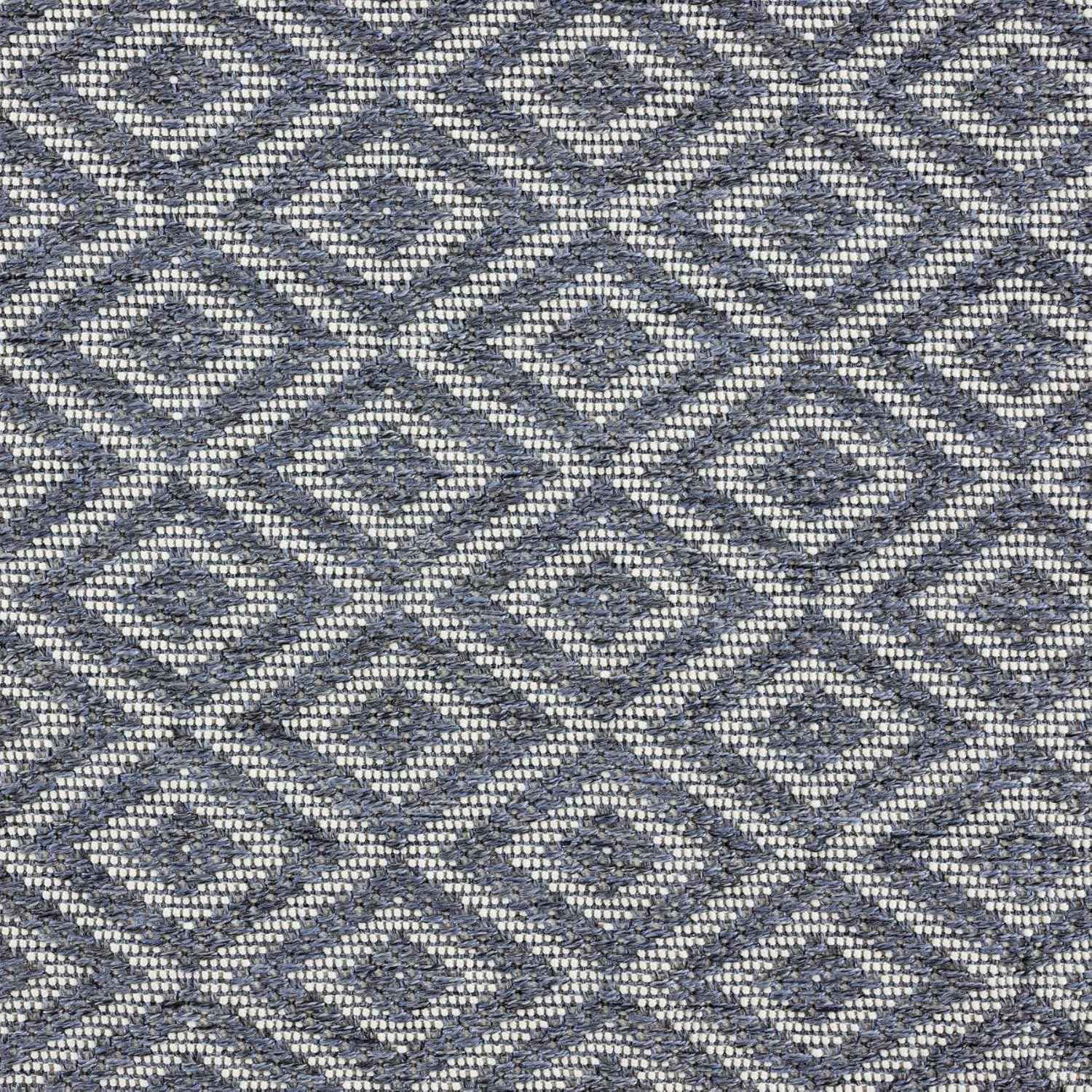 Home Dynamix Tripoli Lydia Indoor/Outdoor Area Rug 5'3"x7'3", Modern Navy Blue