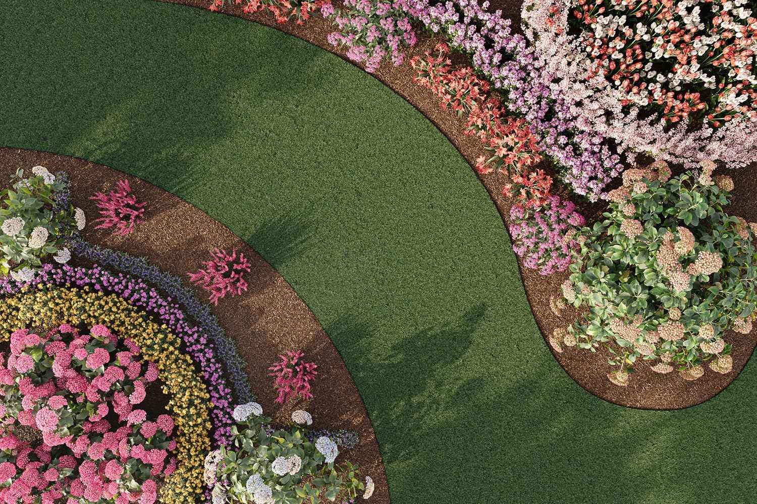 EasyFlex 4-Inch Composite Landscape Edging Kit, 40-Foot, Black