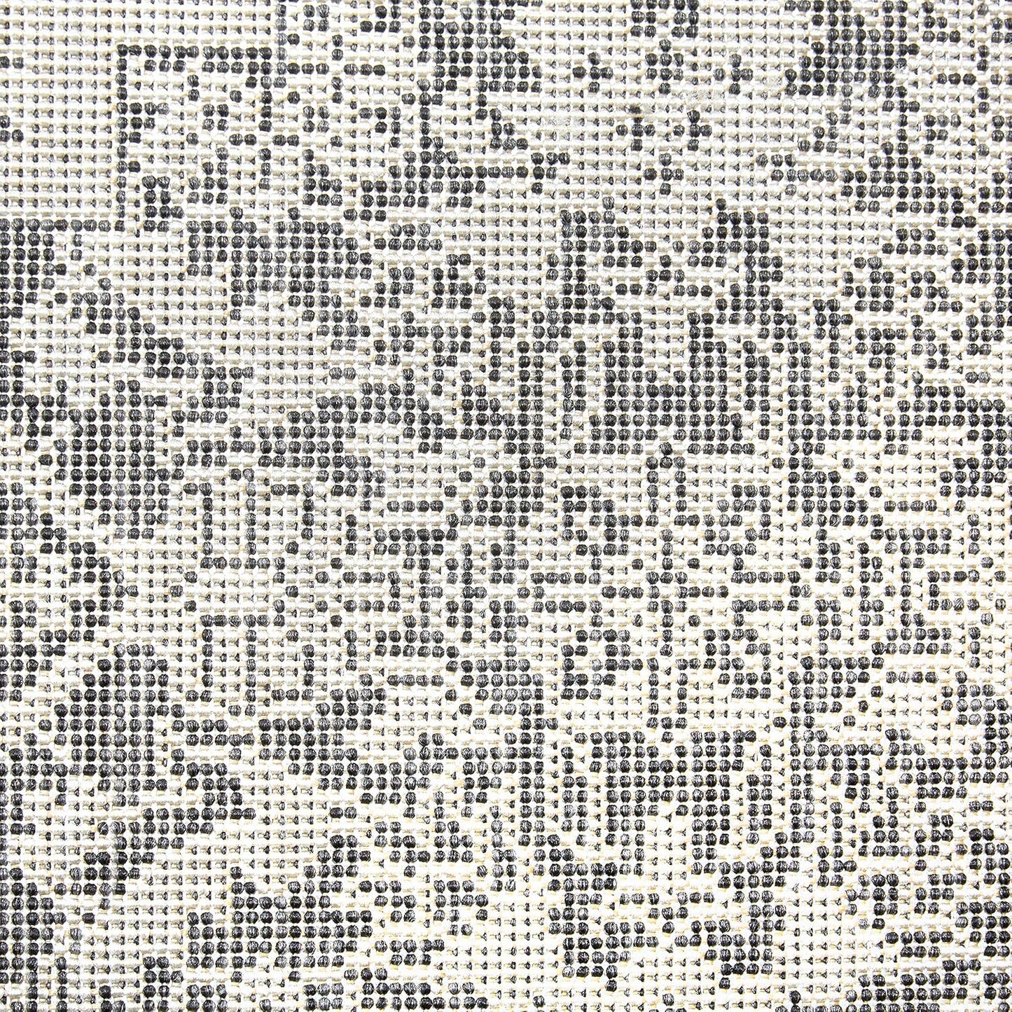 Nicole Miller New York Patio Country Dahlia Transitional Medallion Indoor/Outdoor Area Rug, Grey/Black, 7'9"x10'2"